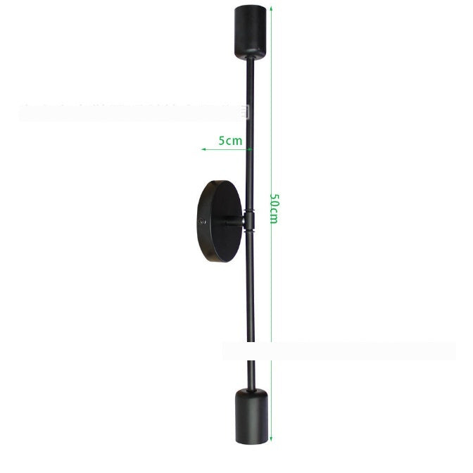 Creative Bedroom Corridor Aisle Lamps Bedside Hotel Double-headed Wall Lamp