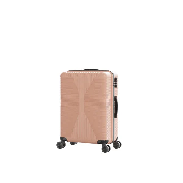 Non-TSA Customs Lock Single 20-inch PP Trolley Case, 20in PP Rose Gold