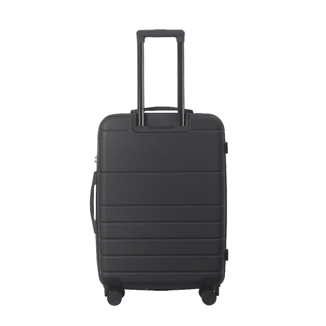 Luggage Sets ABS Hardshell 3pcs Luggage, Lightweight Durable Suitcase Sets Spinner Wheels Suitcase With TSA Lock 20''24''28'' Available Black