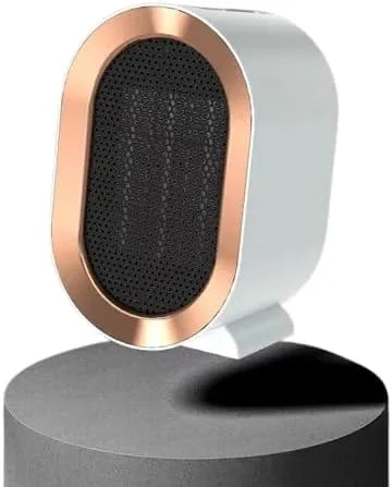 Electric Space Heater - 1200W Energy-Efficient Heater For Indoor Use. This Two-speed Portable Heater Fan Is Perfect For Offices, Providing Adjustable Warmth (White)
