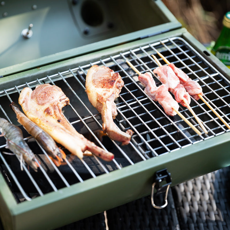 Lamb Skewers Artifact Charcoal Camping Oven