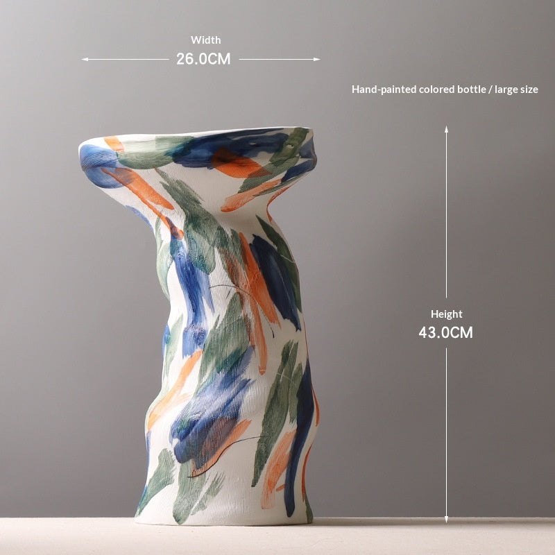 Artisanal Niche Ceramic Vases For Personalized Soft Decor And Floral Arrangements