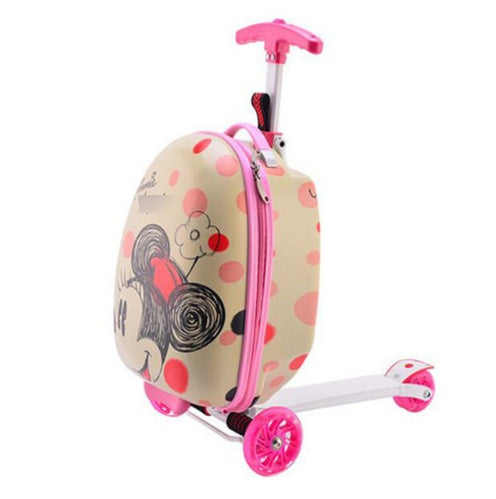 Children's trolley bag scooter trolley case suitcase luggage suitcase bag student trolley luggage box