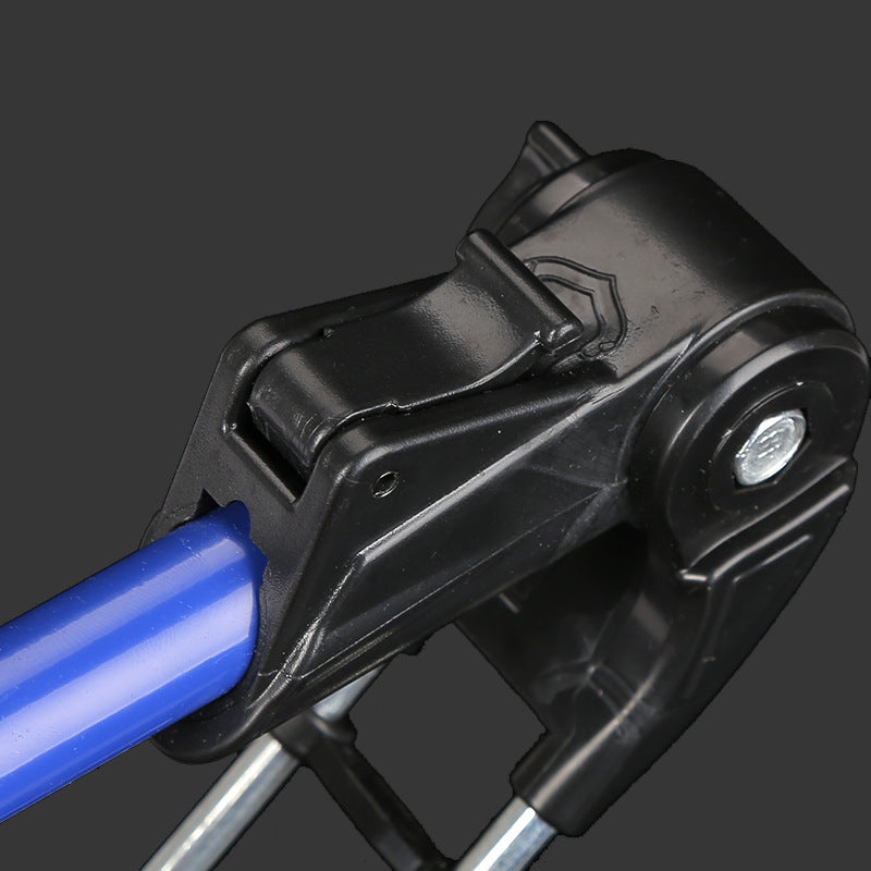 Stainless Steel Roughened Fishing Rod Turret Bracket Roughened Black Diamond
