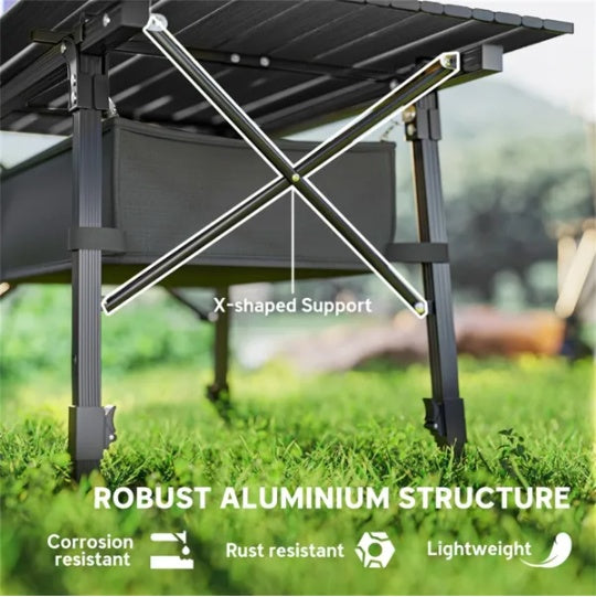 Aluminum Small Folding Table Dining Table