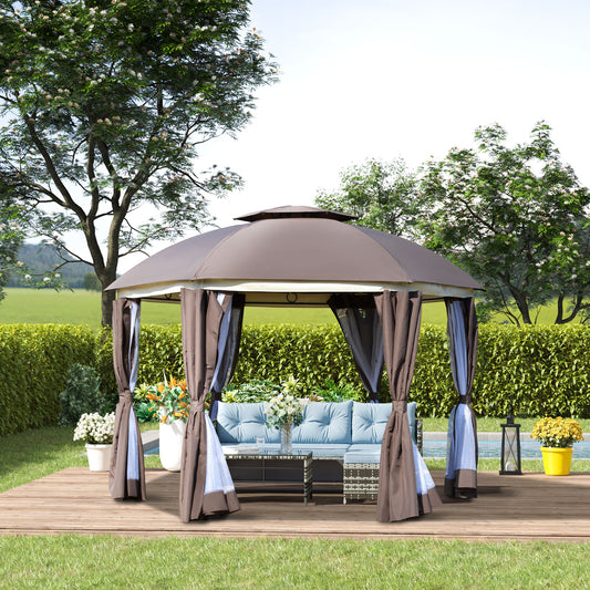 12' x 12' Round Outdoor Gazebo