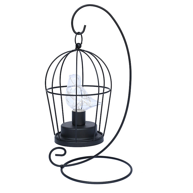 LED Christmas Lights Creative Iron Birdcage Night With A Romantic Design Perfect For Setting The Mood