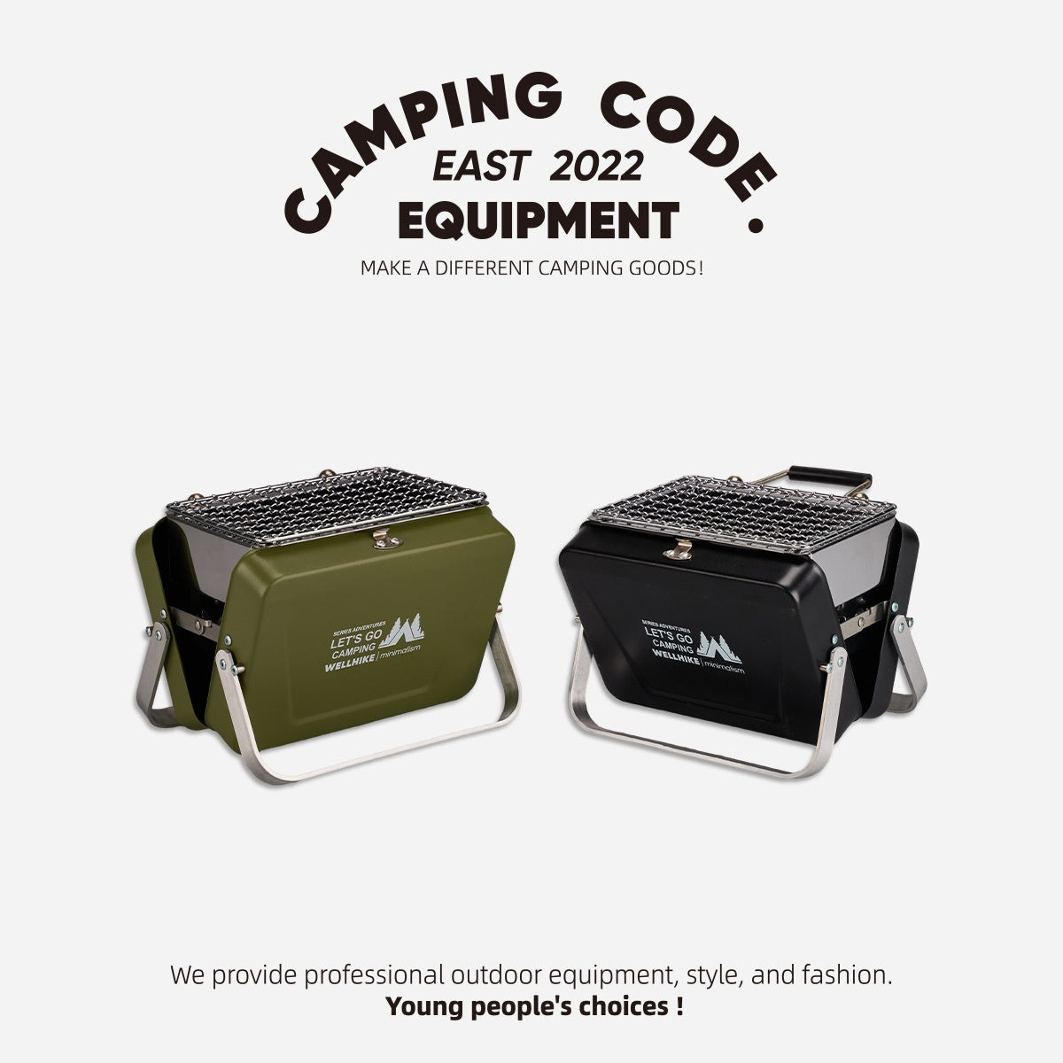 Outdoor Mini Barbecue Oven Portable Foldable Portable