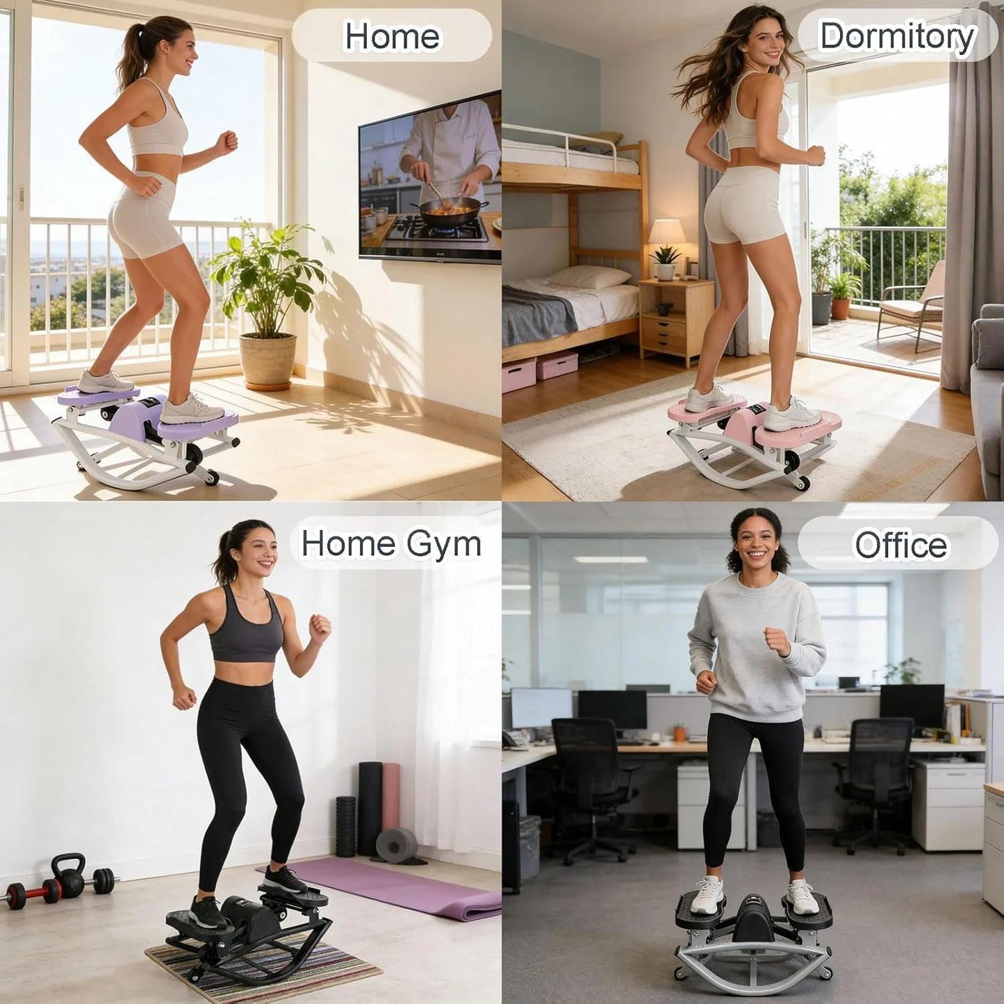Multifunctional Mini Stepper, Anti-slip Pedal Indoor And Outdoor Fitness Equipment,Self-pickup Only