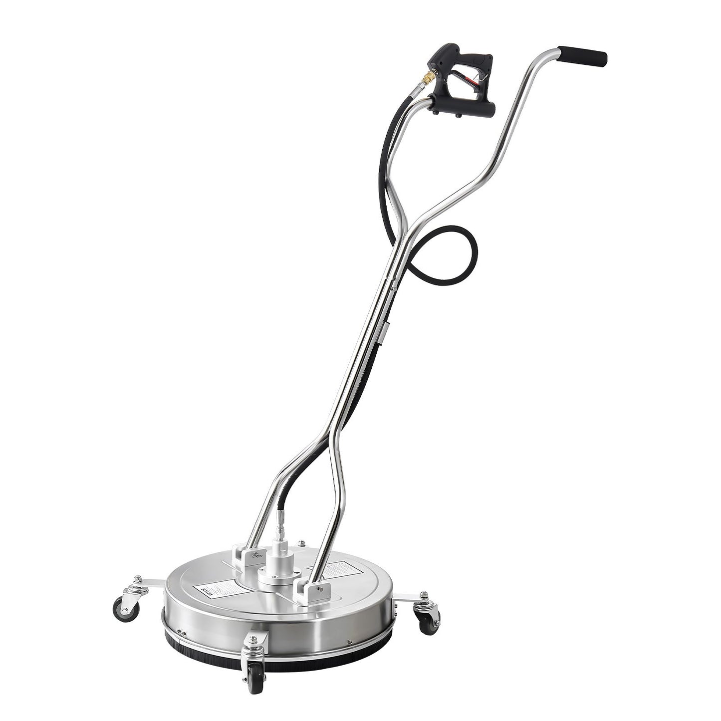 21' Pressure Washer Surface Cleaner 4 Wheels Dual Handle 4000 Max PSI
