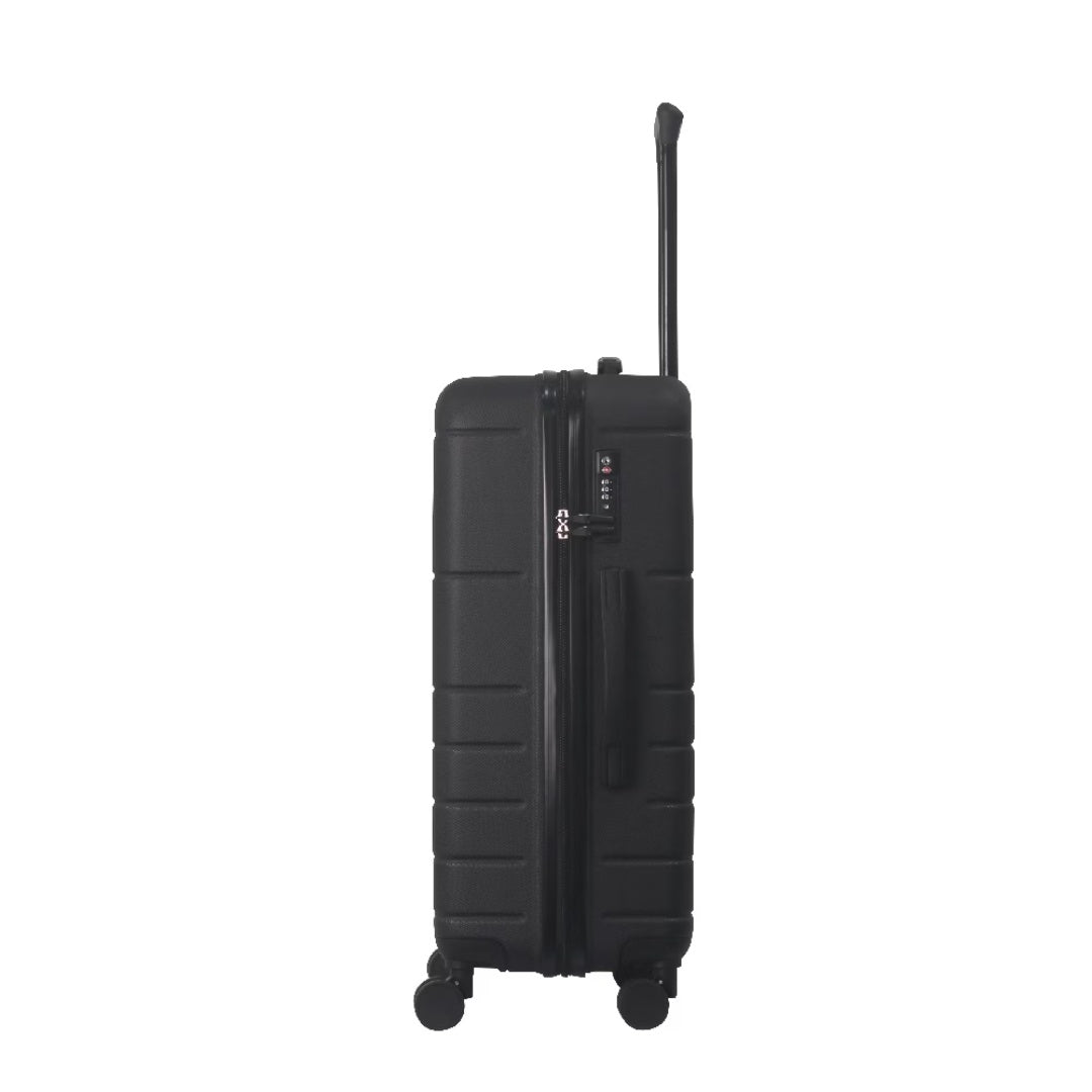 Luggage Sets ABS Hardshell 3pcs Luggage, Lightweight Durable Suitcase Sets Spinner Wheels Suitcase With TSA Lock 20''24''28'' Available Black