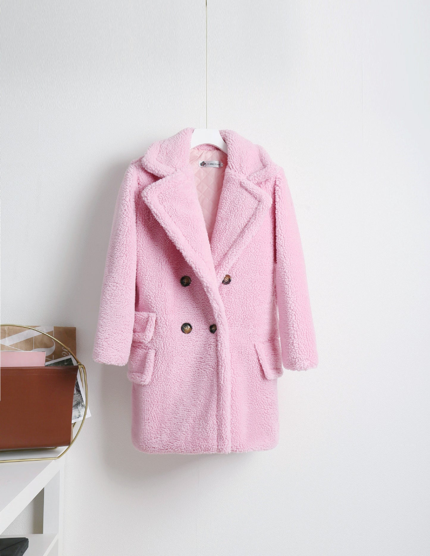 Women's fur coat jacket