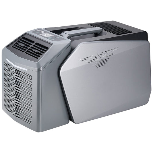 Portable Air Conditioner, 5000 BTU 3-Speed Air Conditioning Unit With 24H Timer, Air Portable AC Adjustable From 16-32℃, Compatible With AC/DC For Outdoor Tent Camping, RVs Or Home Use, Grey