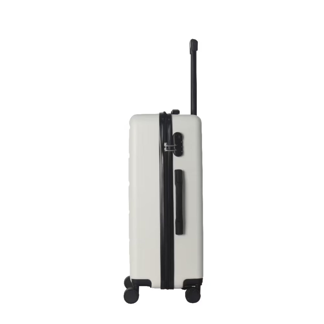 Luggage Sets ABS Hardshell 3pcs Luggage, Lightweight Durable Suitcase Sets Spinner Wheels Suitcase 20-24-28  White