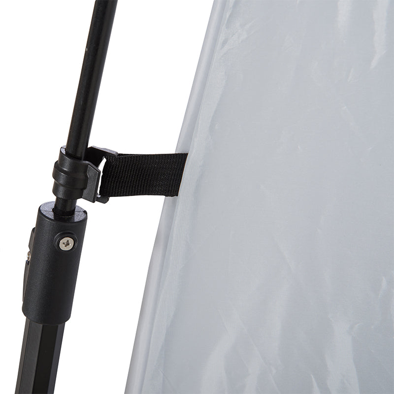 Two Room Pop Up Shower Tent With Shower Bag, Floor And Carry Bag, Blue
