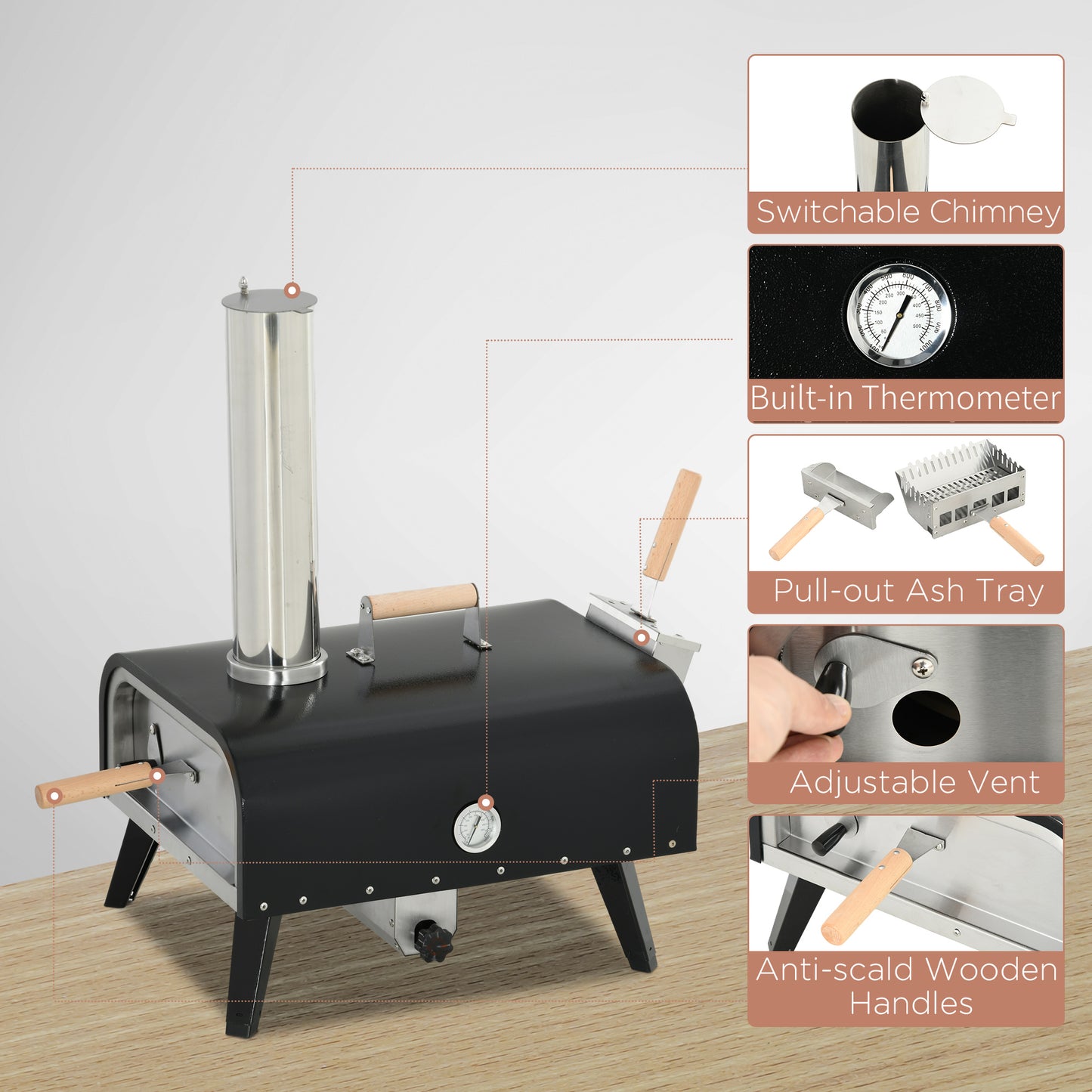 Pellet Fired Pizza Oven