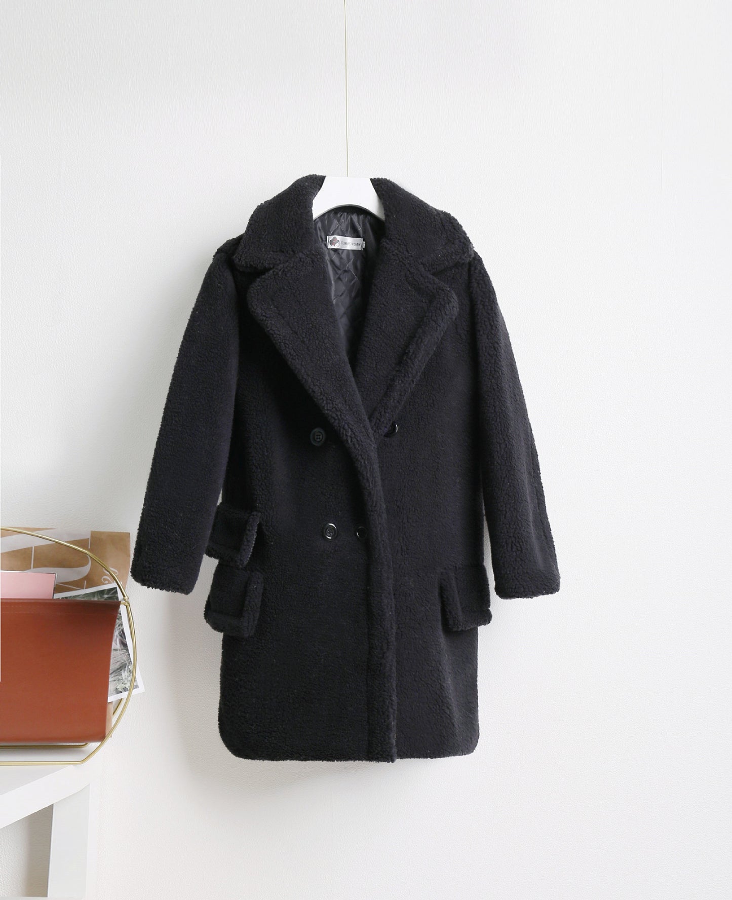 Women's fur coat jacket