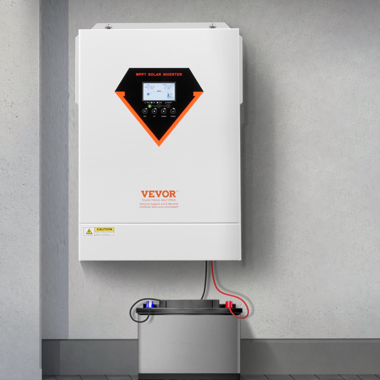 Hybrid Solar Inverter Charger 6000W 220/230V With Built-in 120A MPPT Controller