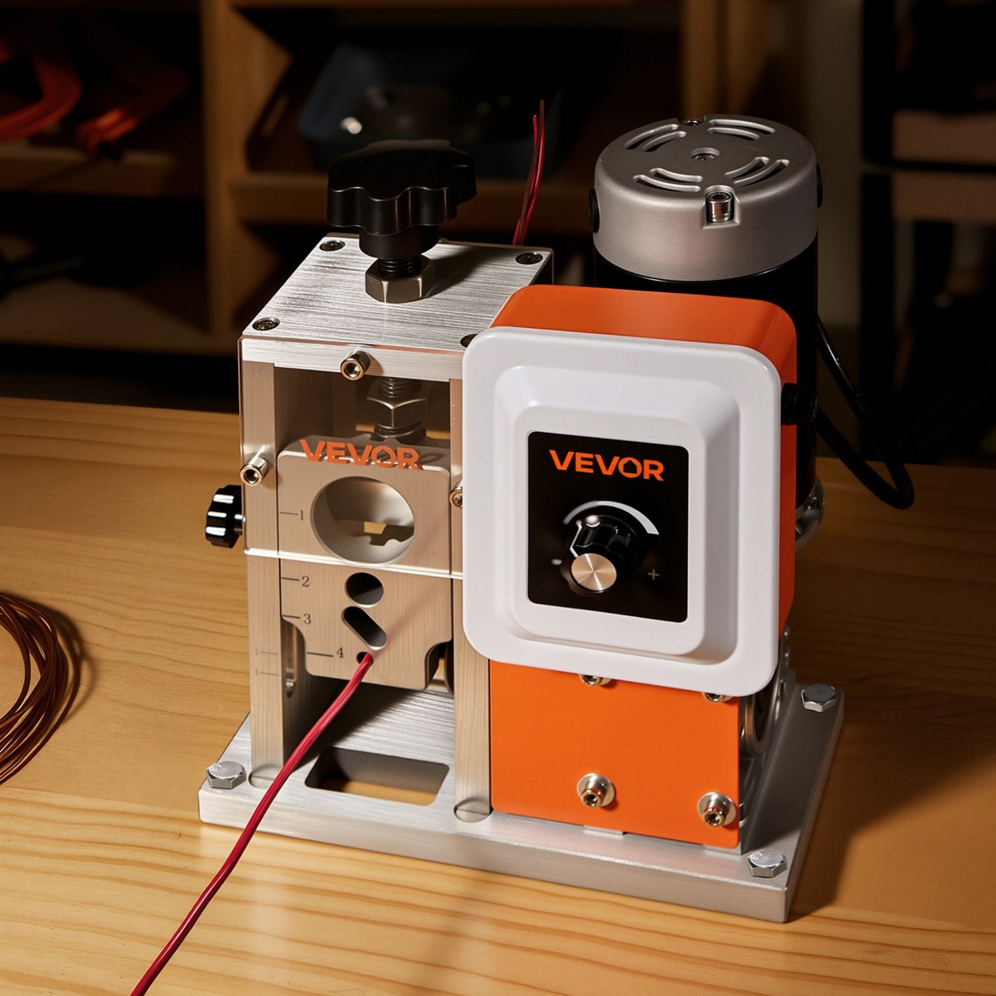 Electric Automatic Wire Stripper Stripping Machine 0.06-1.57 In 400W 15 M/min