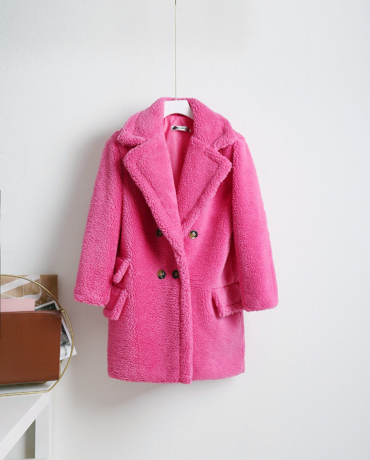 Women's fur coat jacket