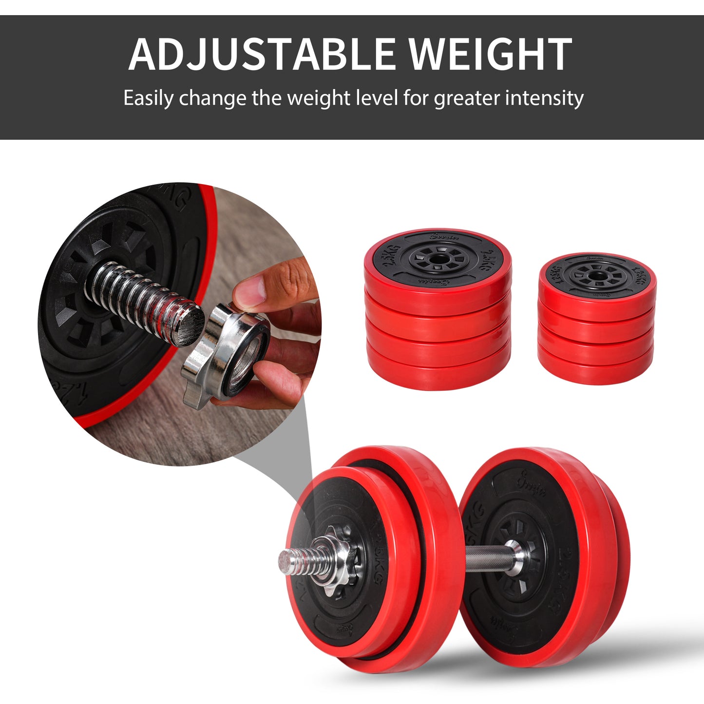 Adjustable Dumbbell Set