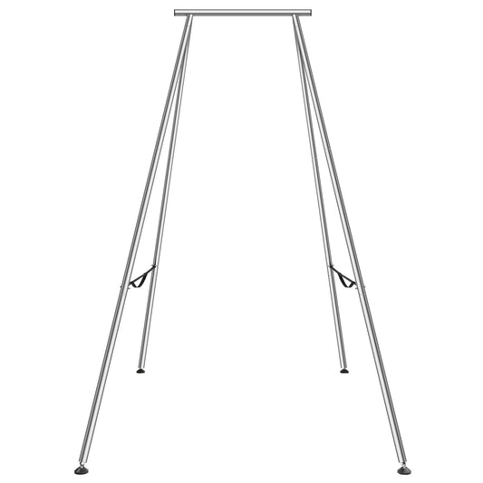 Aerial Yoga Frame, 9.67 Ft Height Yoga Swing Stand, Max 551.15 Lbs Load Chrome-Plated Steel Pipe Inversion Yoga Swing Stand Yoga Rig Yoga Sling Inversion Equipment For Indoor Outdoor Aerial Yoga