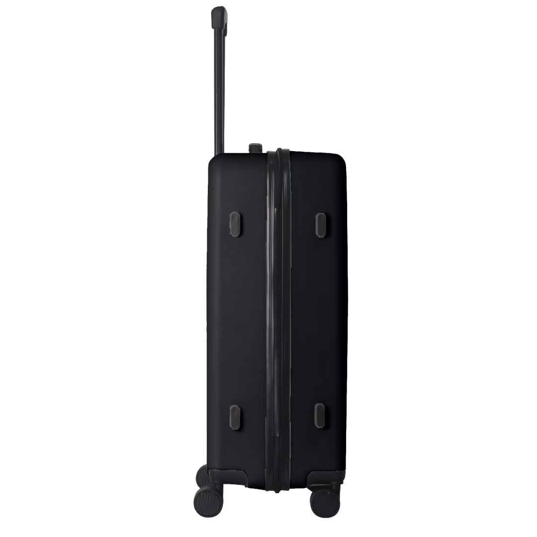Luggage Sets ABS Hardshell 3pcs Luggage, Lightweight Durable Suitcase Sets Spinner Wheels Suitcase 20 24 28 BLACK