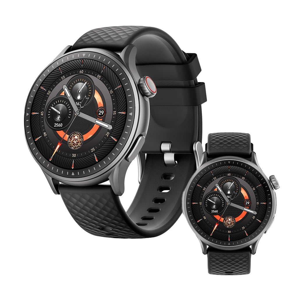 Round Screen Smartwatch, 1.43in HD 3ATM Waterproof, Equipped With Heart Rate Detection, Sleep Monitoring, And Step Tracking,100 Sports Modes Movement Monitor Holiday Gifts Fashion Watches