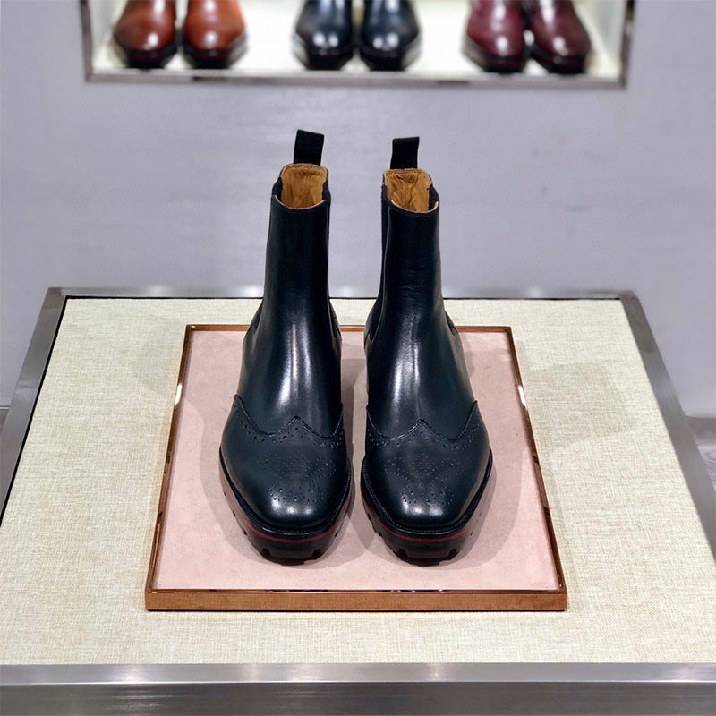usiness casual shoes high top leather