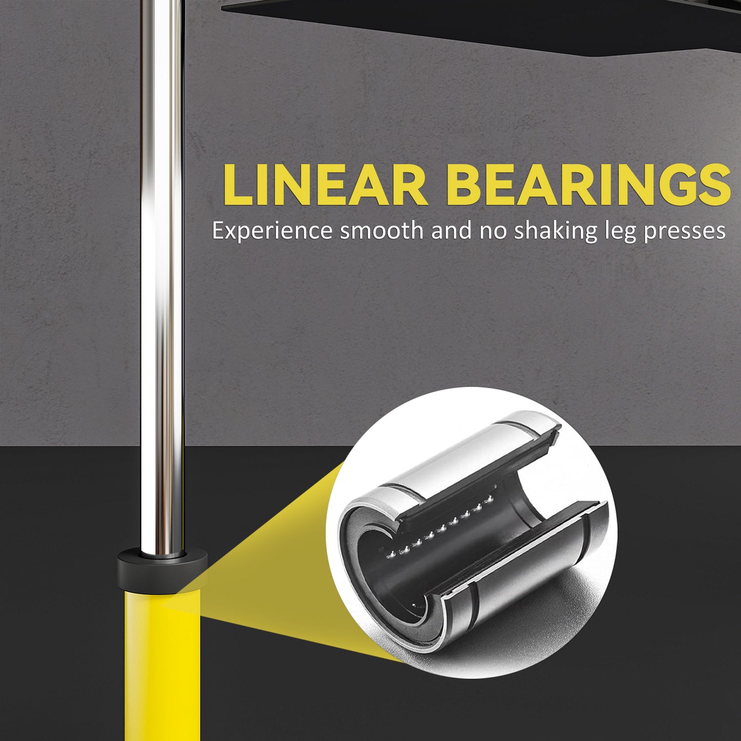 Vertical Leg Press Machine with Adjustable Leg