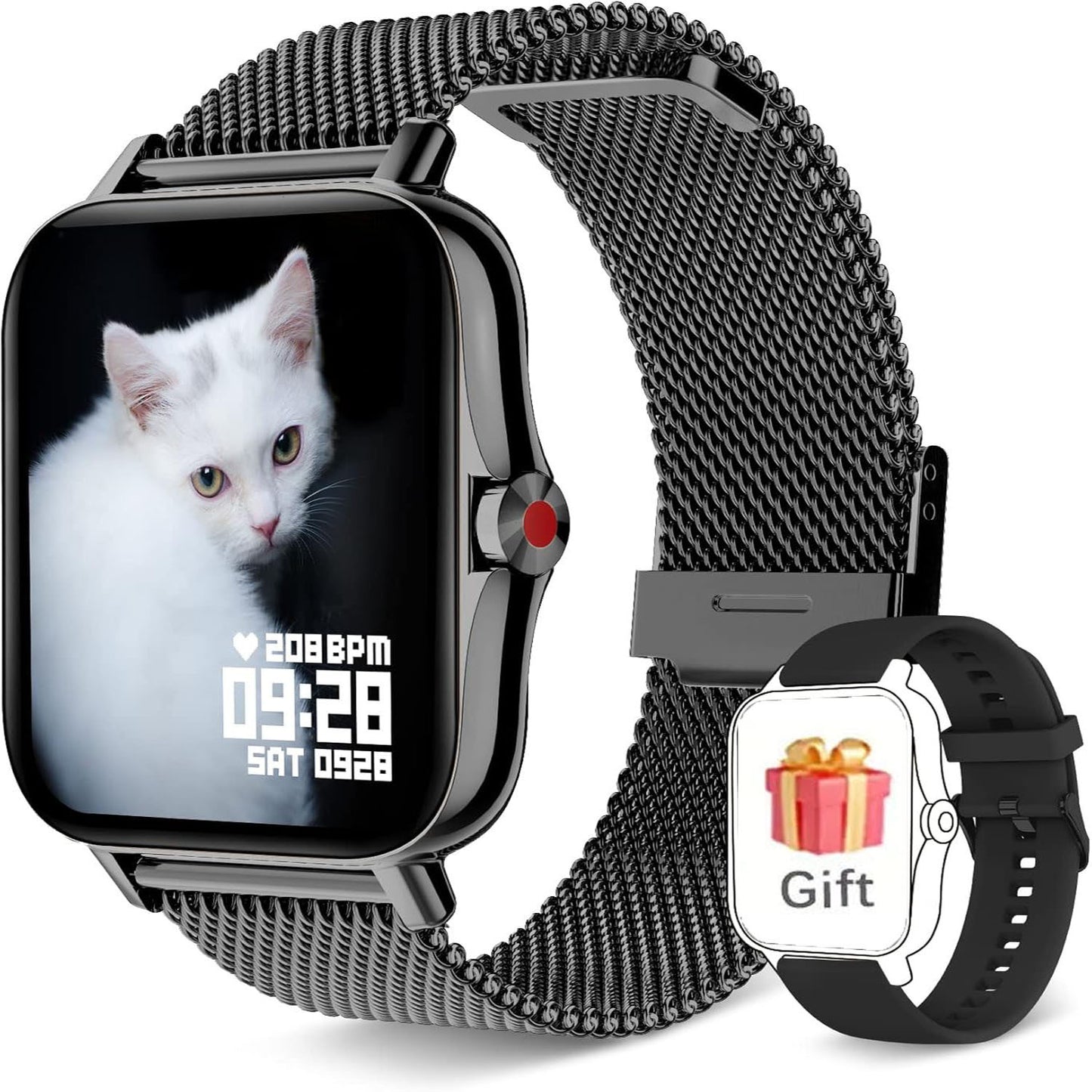 New Smartwatches Now On Sale, Featuring Message Alerts, Call Answering, Health Monitoring, Activity Tracking, Notification Reminders, And Fitness Functions.Not Waterproof