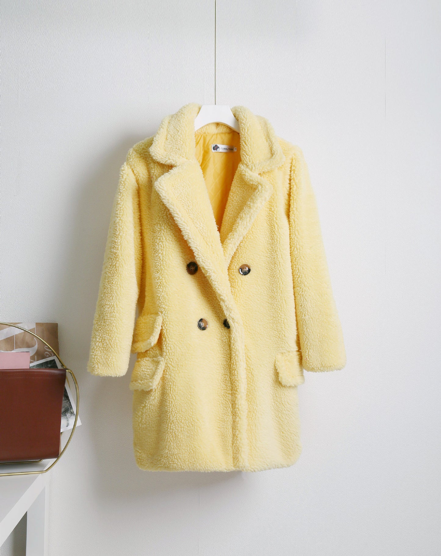 Women's fur coat jacket