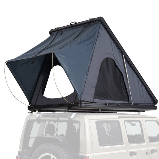 Rooftop Tent Hard Shell, Naturnest Rooftop Tent Hardshell For 2-3 Person, Hard Shell Roof Top Tent With Telescopic Ladder Thick Mattress, Waterproof Windproof For Jeep SUV Van Pickup Truck