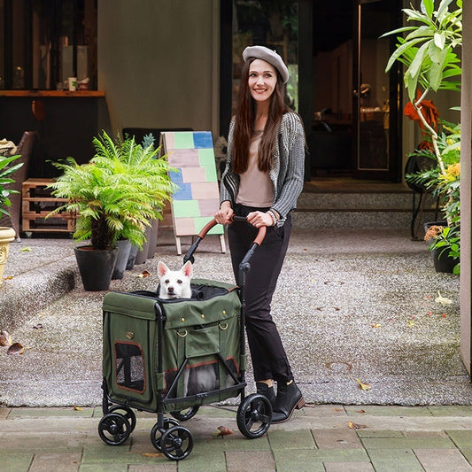 Pet Cart Portable Foldable Trolley