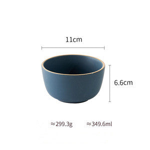 Pure Color Matte Ceramic Plate