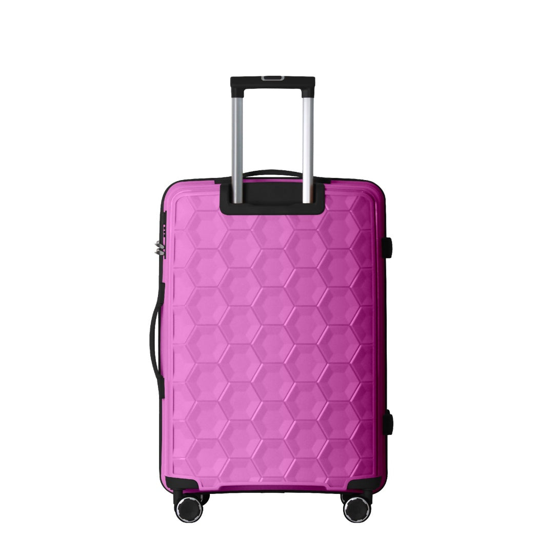 3-Piece Luggage Set Travel Lightweight Suitcases With Rolling Wheels, TSA Lock & Moulded Corner, Carry On Luggages For Business, Trip, 20-24-28