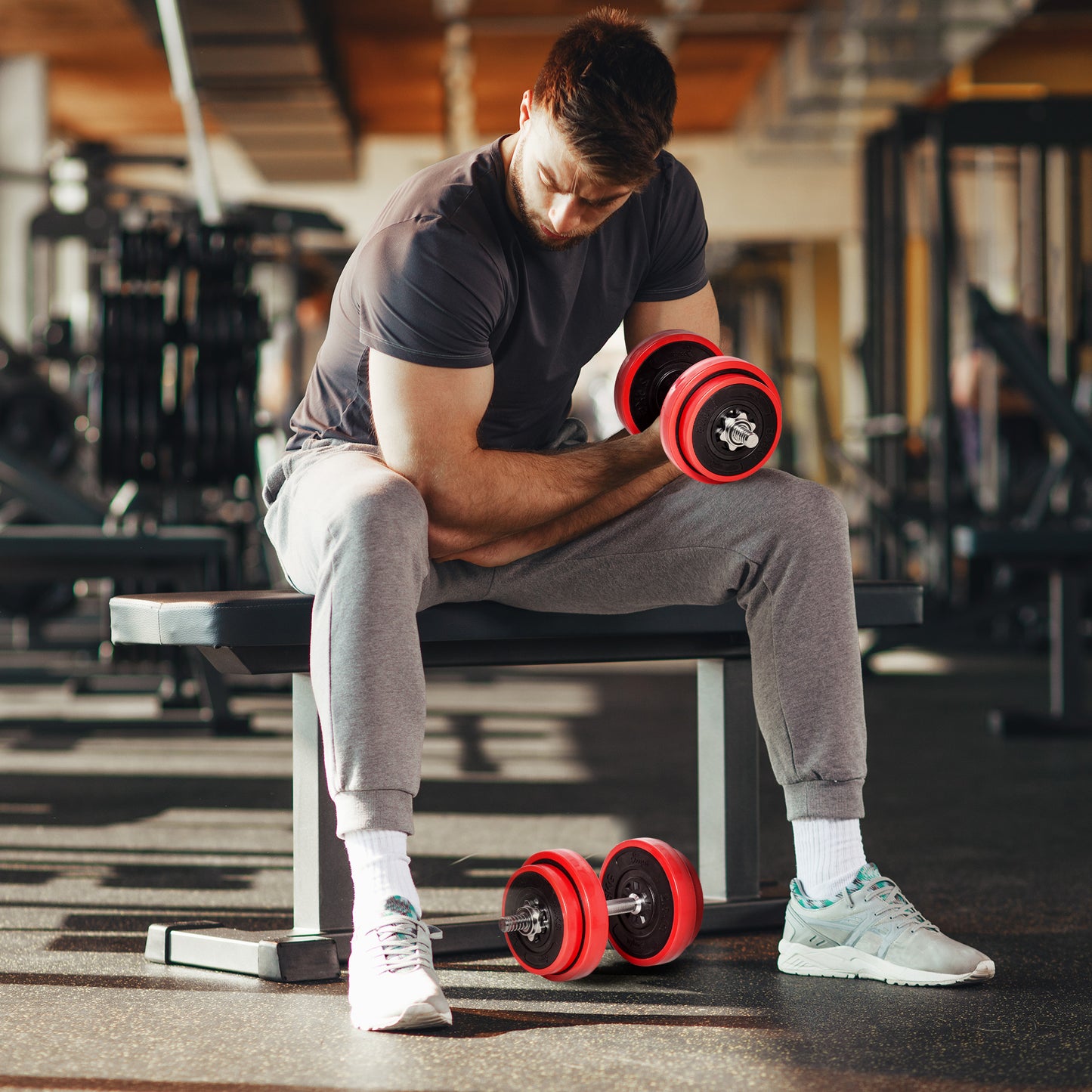 Adjustable Dumbbell Set