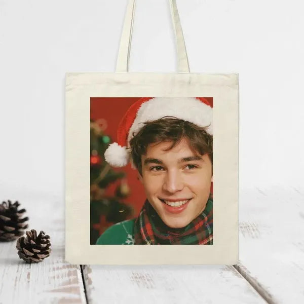 Custom Bags Canvas Bags Photo Upload Wedding Thankgiving Day Christmas Gifts - 33x25cm 13'x9.84'
