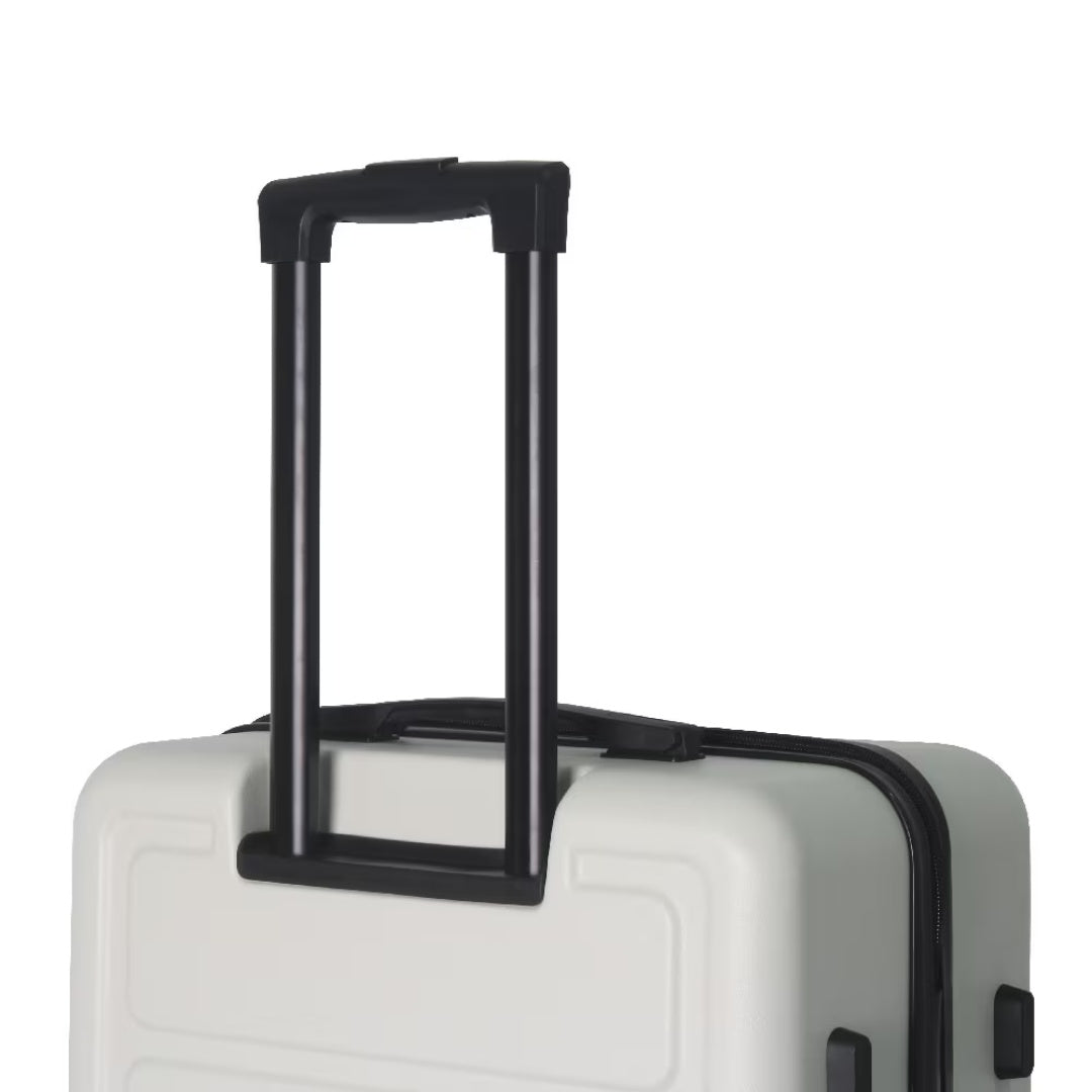 Luggage Sets ABS Hardshell 3pcs Luggage, Lightweight Durable Suitcase Sets Spinner Wheels Suitcase 20-24-28  White