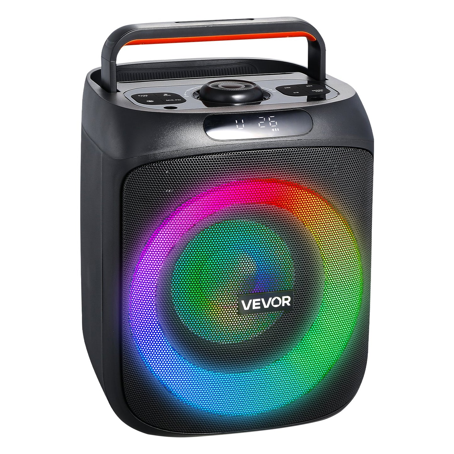 Karaoke Machine For Adults 30W 6.5 In Portable Bluetooth Speaker 2 Wireless Mic