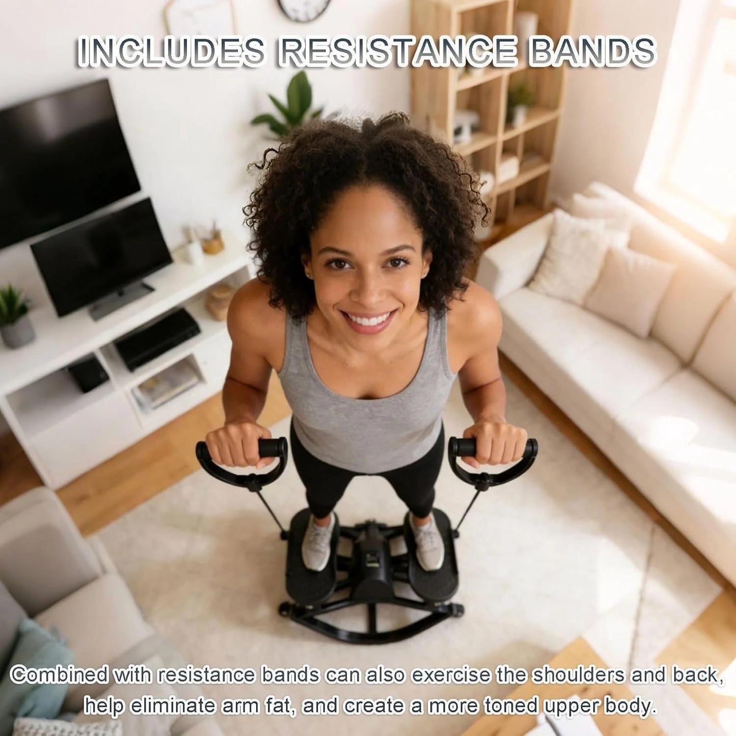 Multifunctional Mini Stepper, Anti-slip Pedal Indoor And Outdoor Fitness Equipment,Self-pickup Only