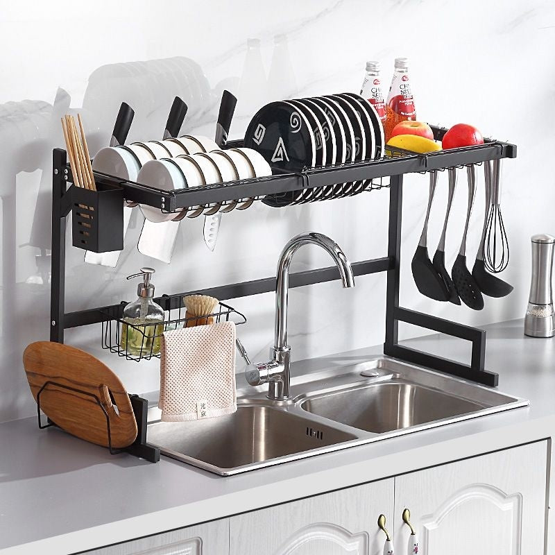 Self Pickup Only - Kitchen Multifunctional Storage Rack, Countertop, Chopsticks, Integrated Cutting Tool Storage Rack, Sink, Vertical Drainage Rack, Bowl And Dish Rack