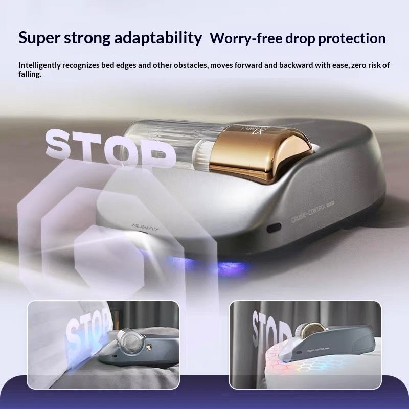 Automatic Bed Cleaning Robot, Full Automatic Dust Mite Remover For Home Use, Vacuum For Cat And Dog Hair On Bed