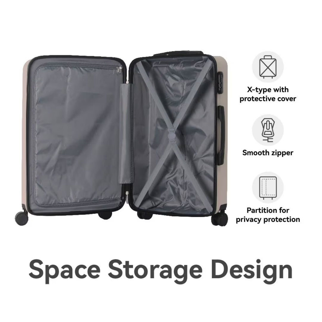 Luggage Sets ABS Hardshell 3pcs Luggage, Lightweight Durable Suitcase Sets Spinner Wheels Suitcase 20  24  28