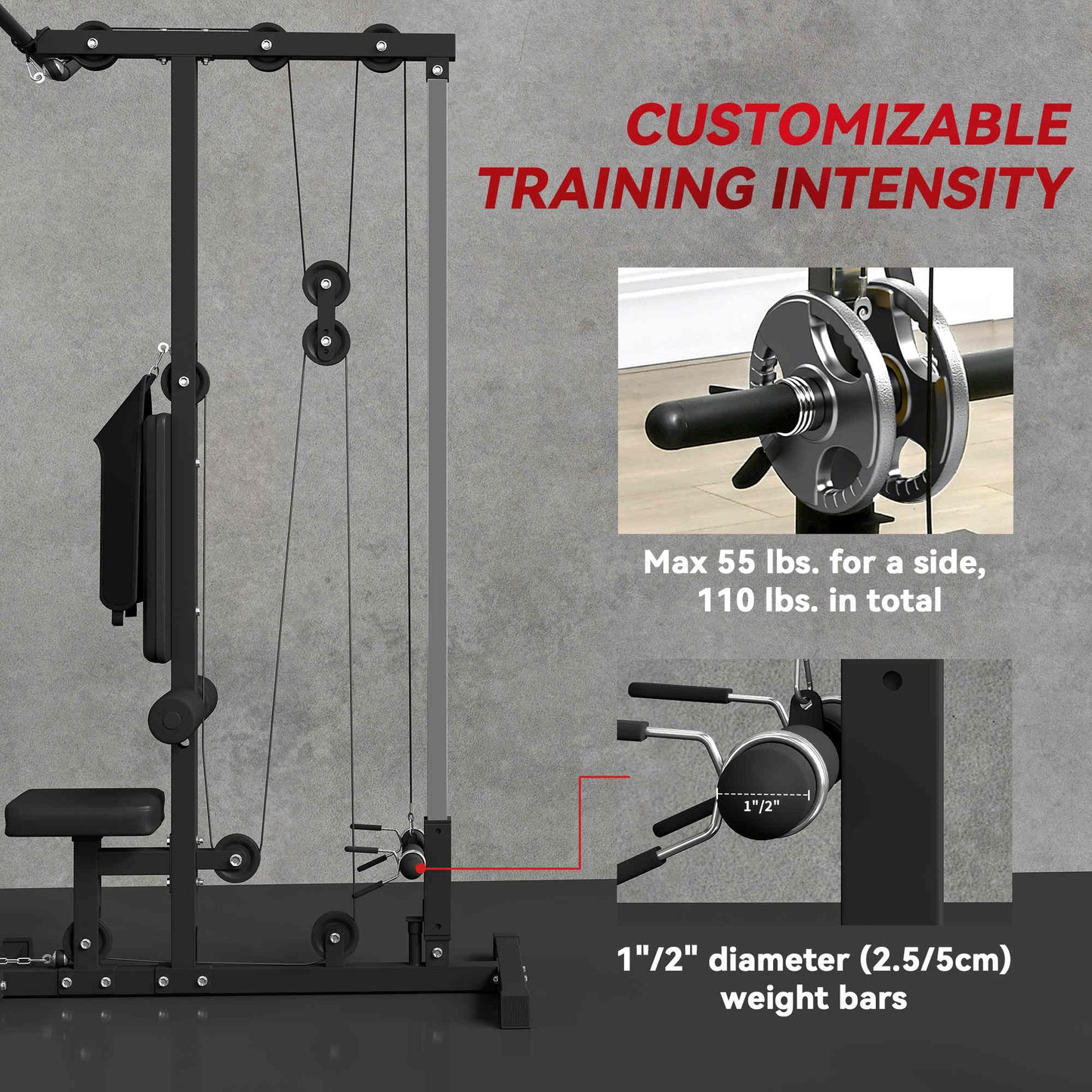 Lat Pull Down Machine