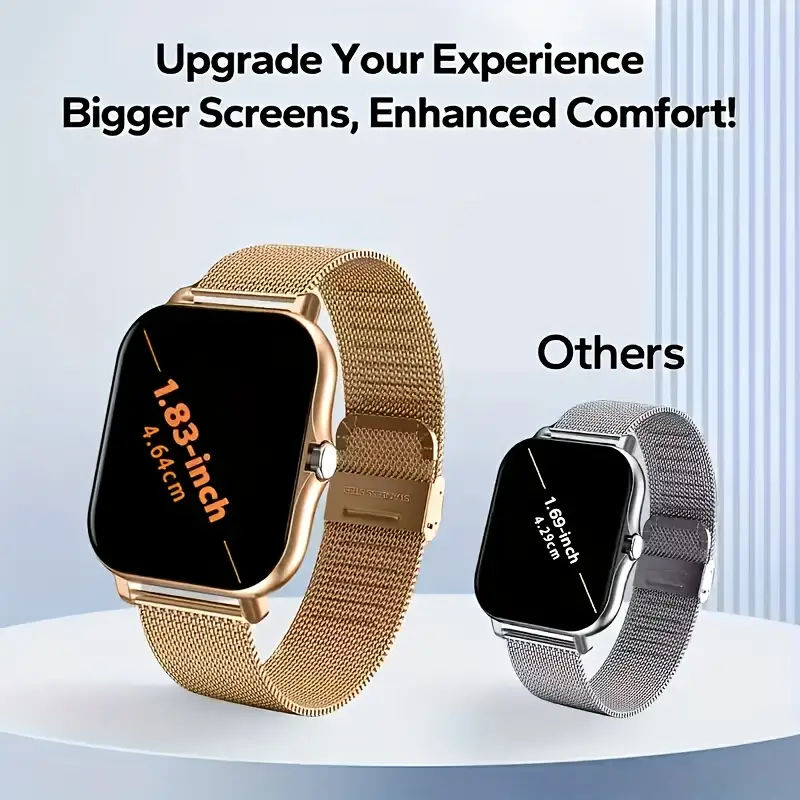 New Smartwatches Now On Sale, Featuring Message Alerts, Call Answering, Health Monitoring, Activity Tracking, Notification Reminders, And Fitness Functions.Not Waterproof