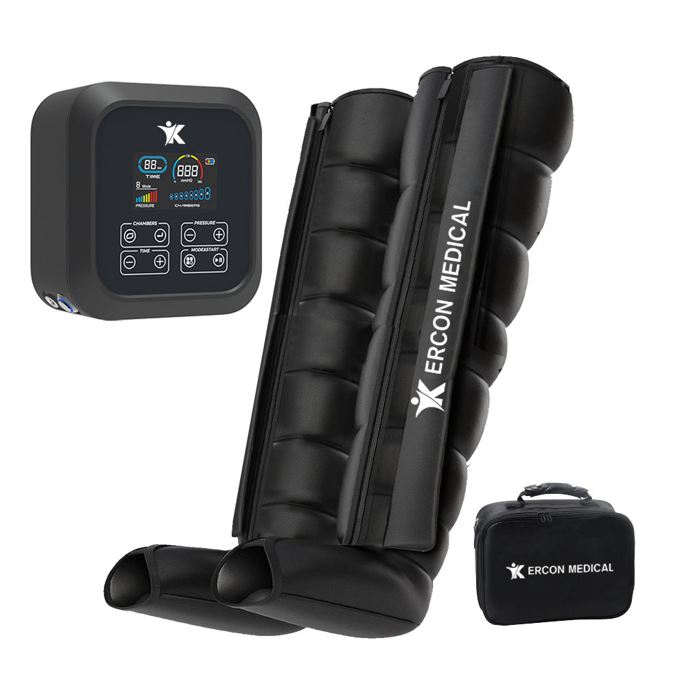 8-chamber Air Wave Pressure Exercise Recovery Pneumatic Leg Massager