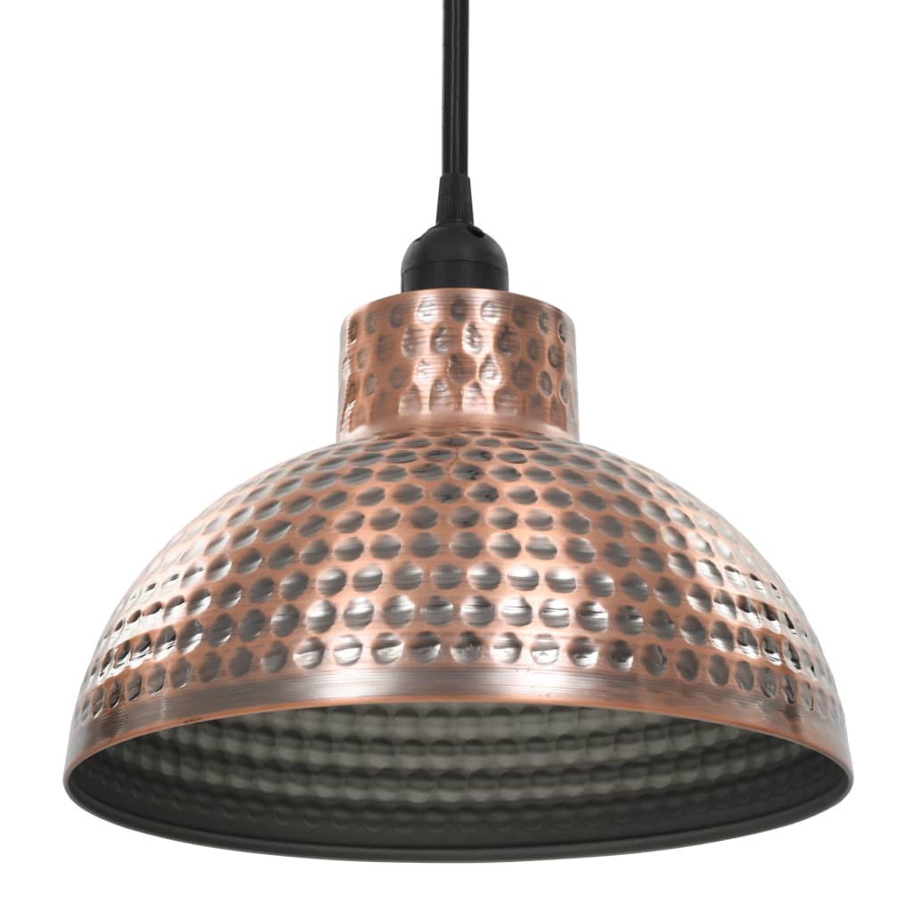 Ceiling Lights 2 pcs hemispherical copper-colored