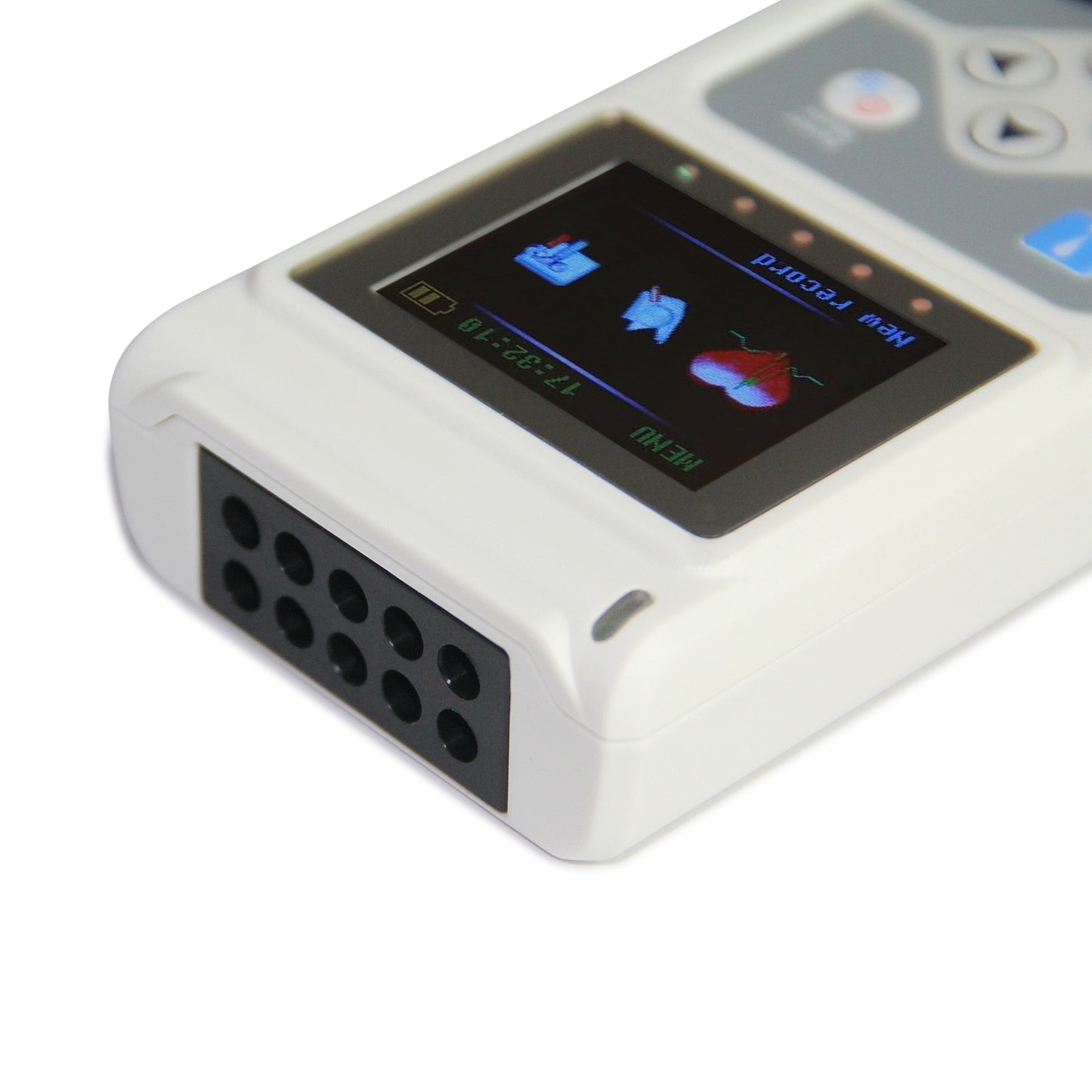 ECG Holter 12 Channel 12 Lead EKG System 24 Hours Multi Language Monitoring PC SW CE FDA