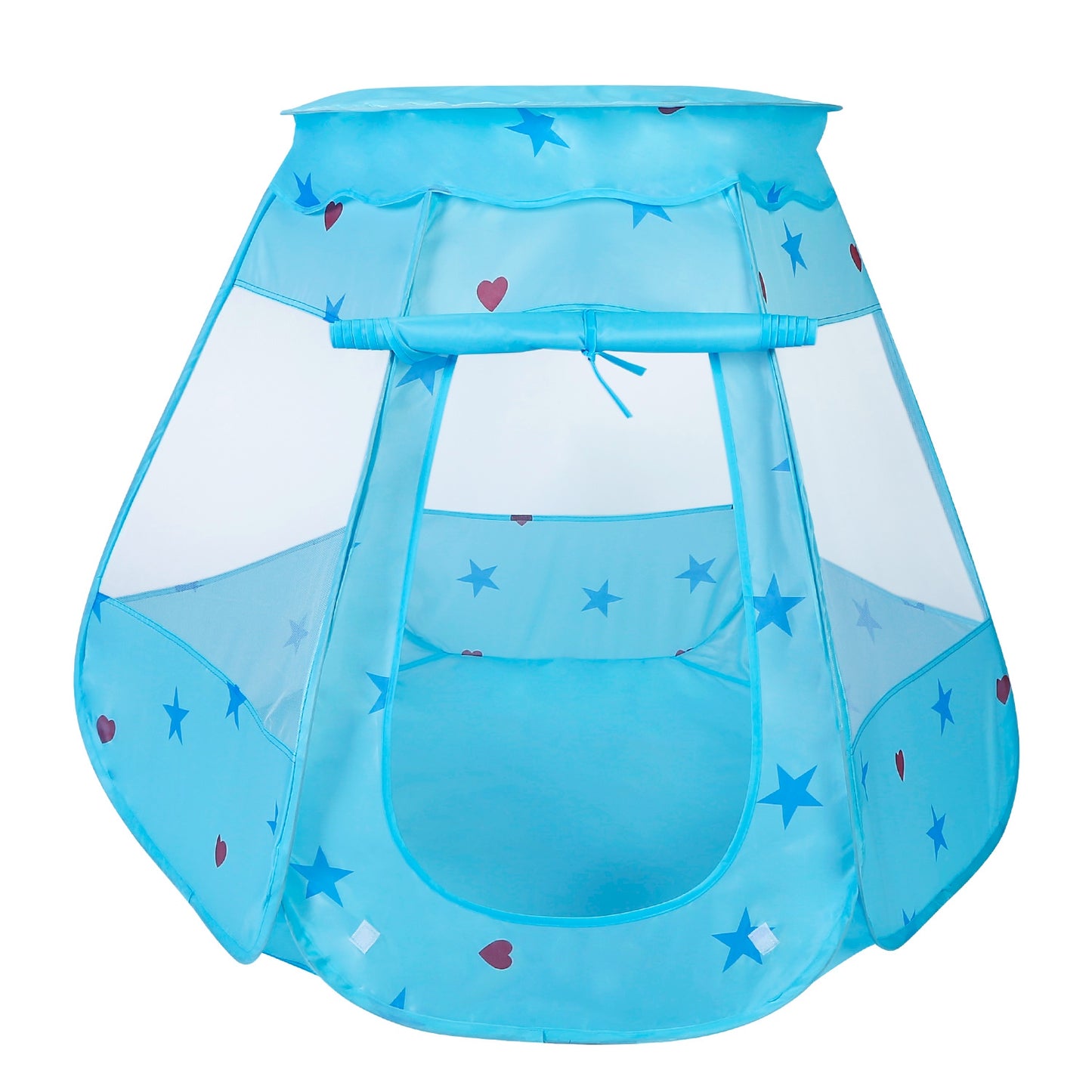1Pc Kids Popup Game Tent Indoor Outdoor Castle Game Play Tent Birthday Gift For Kids  No Balls Light Included